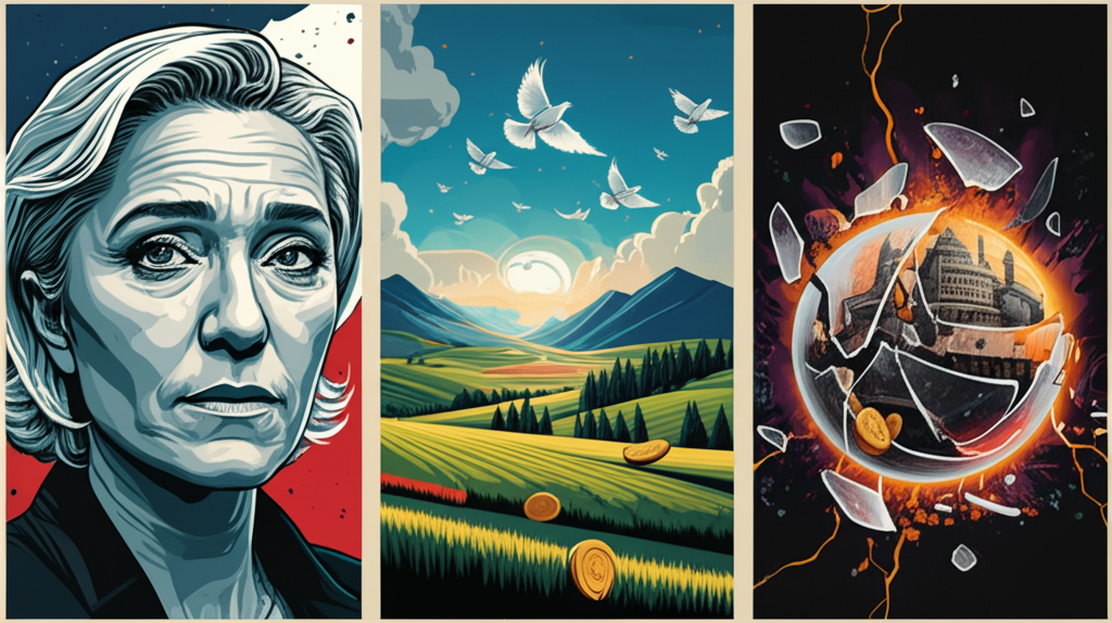 Politics on Fire: Le Pen, Gaza, and Qatargate!