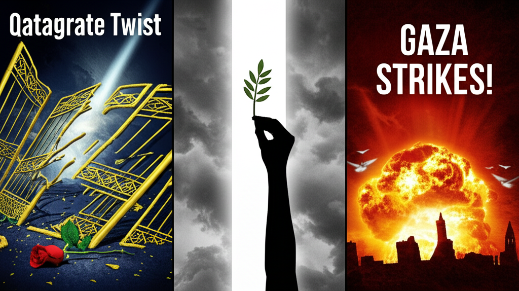 Qatargate Twist, Bar's Promise, Gaza Strikes!